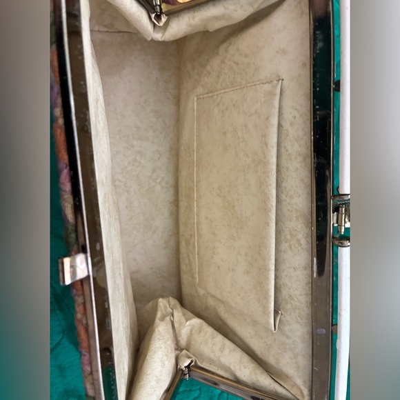 Vintage Florsheim serenades tapestry purse 1960s - Picture 6 of 6